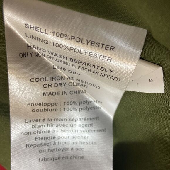 WIHTE BY VERÁ WANG GREEN WOMEN DRESS PLUS SIZE 14 - Picture 11 of 14